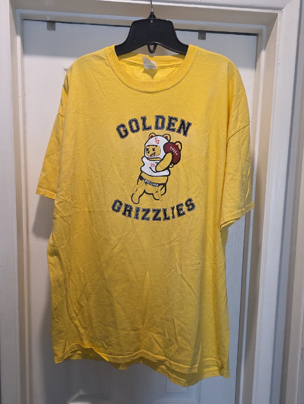 Port and Company Yellow Golden Grizzlies Graphic Tee